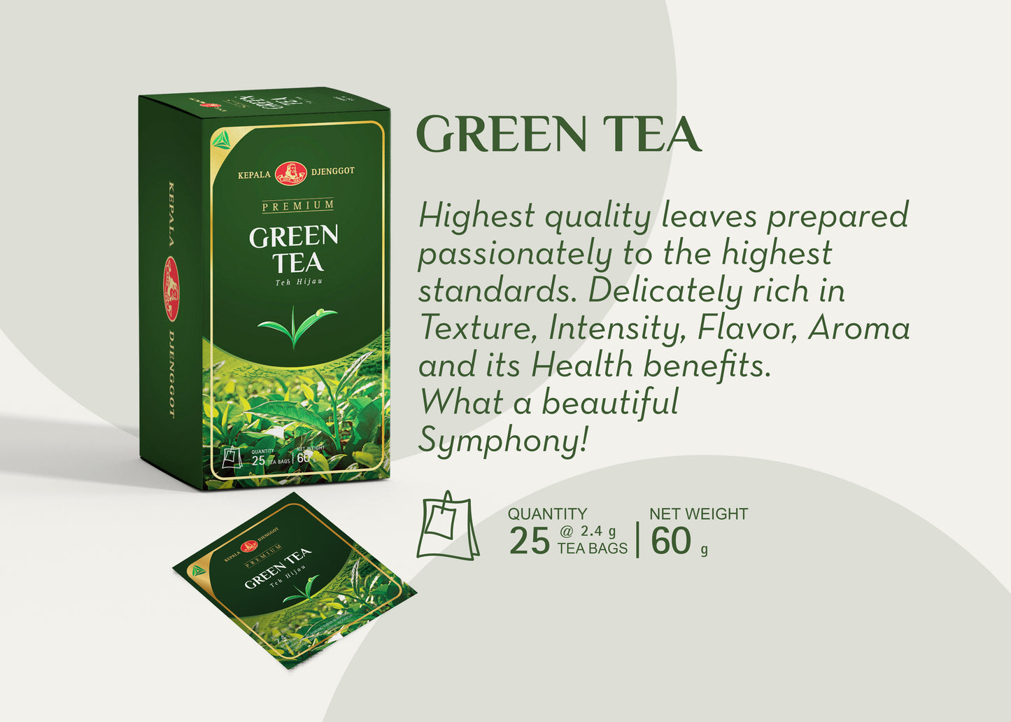 Kepala Djenggot Premium Green Tea