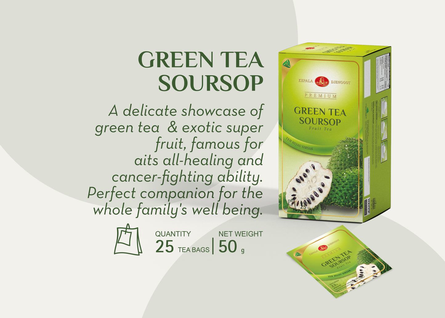 Kepala Djenggot Premium Soursop Tea