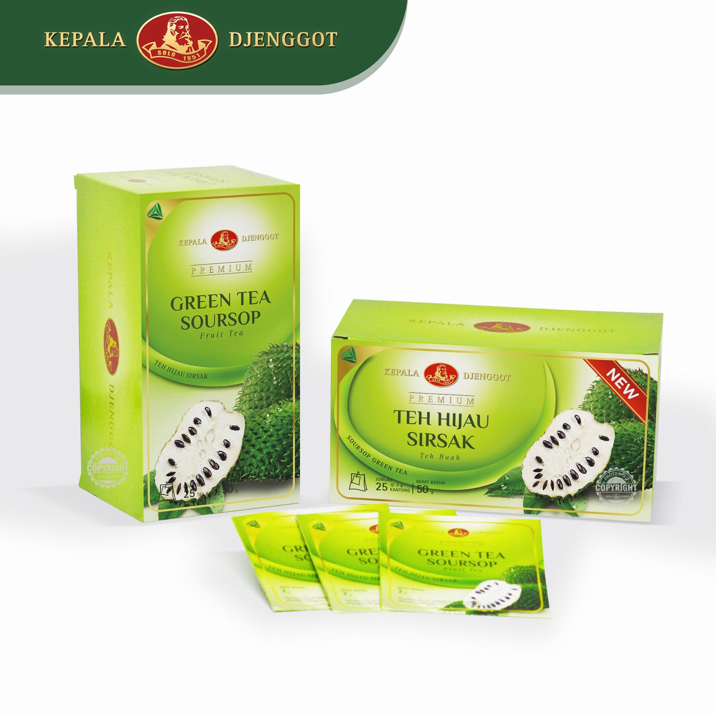 Kepala Djenggot Premium Soursop Tea
