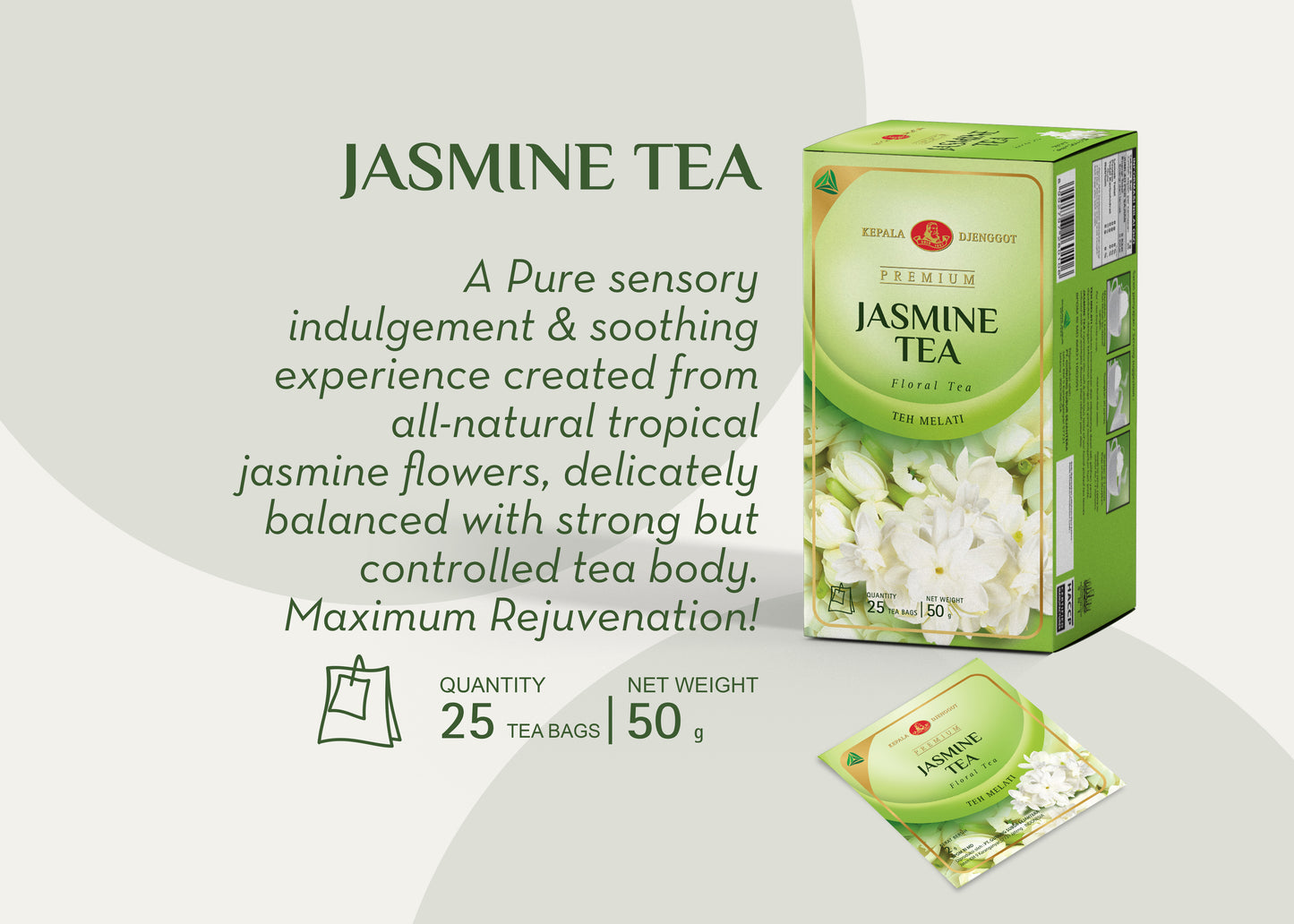 Kepala Djenggot Premium Jasmine Tea