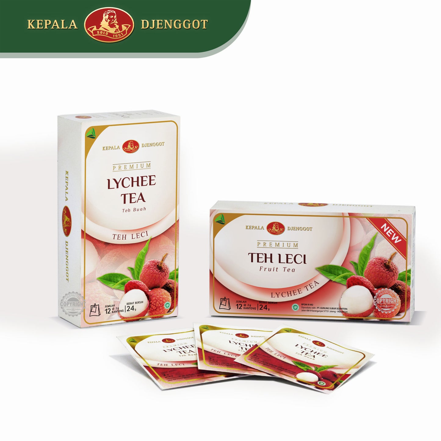 Kepala Djenggot Premium Lychee Tea