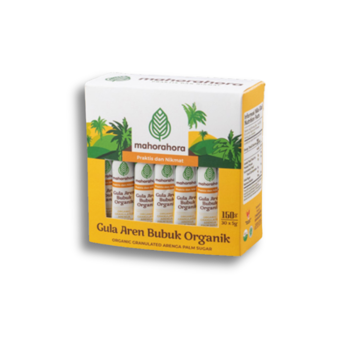 Mahorahora - Gula Aren Bubuk Organik Travel Pack